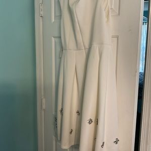 Calvin Klein Formal Dress in White